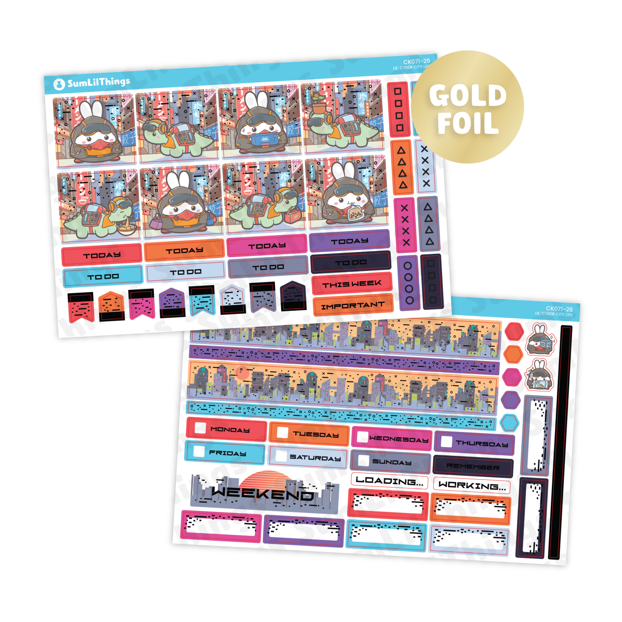 SLT Hobonichi COUSIN Sticker Subscription (3 - Month Plan) - SumLilThings