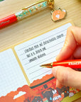 Stardust Writing Pen - Lil' Kitsune (0.5mm Black Gel Ink) - SumLilThings