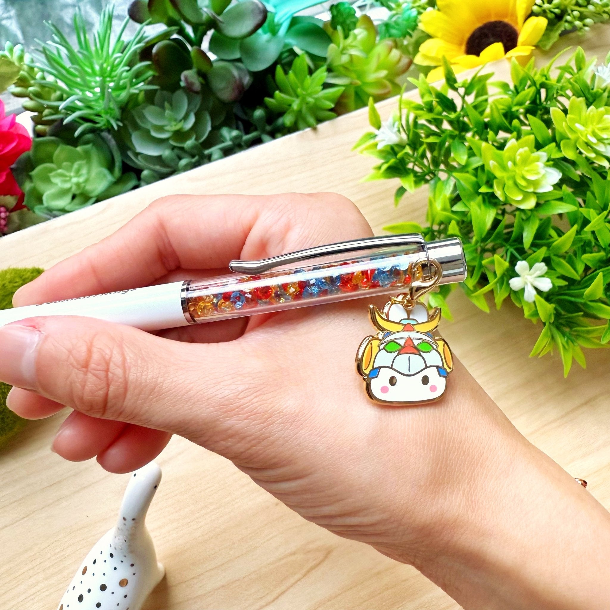 Stardust Writing Pen - Lil' Light Mecha (0.5mm Black Ballpoint Ink) - SumLilThings