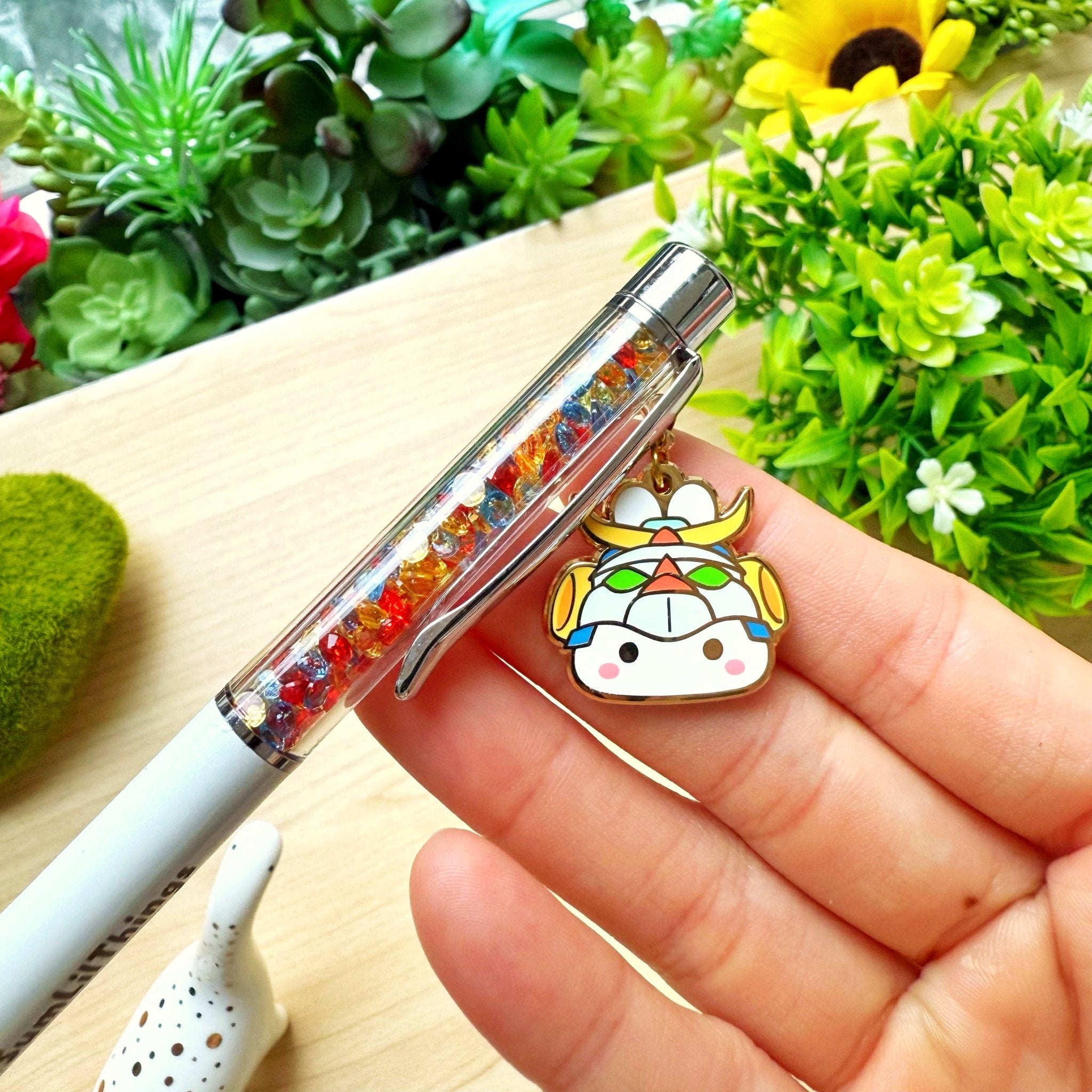 Stardust Writing Pen - Lil' Light Mecha (0.5mm Black Ballpoint Ink) - SumLilThings