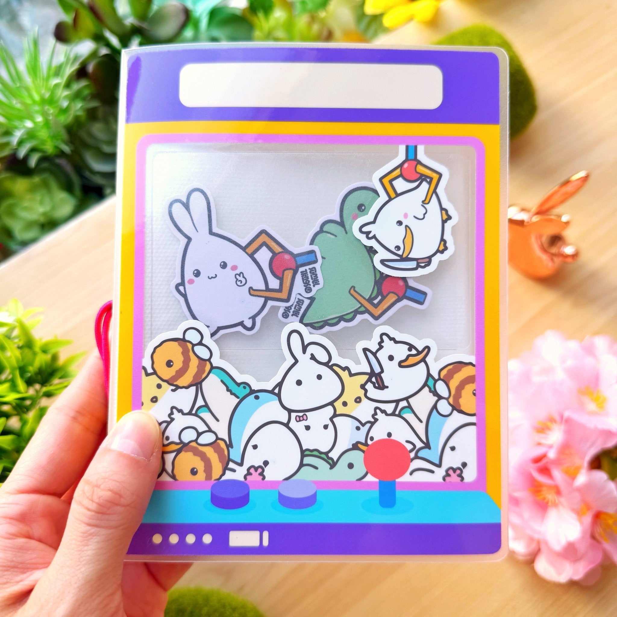 Sticker Album - Lil' Claw Machine - SumLilThings