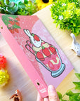 Sticker Binder - Strawberry Love (A5 Size) - SumLilThings