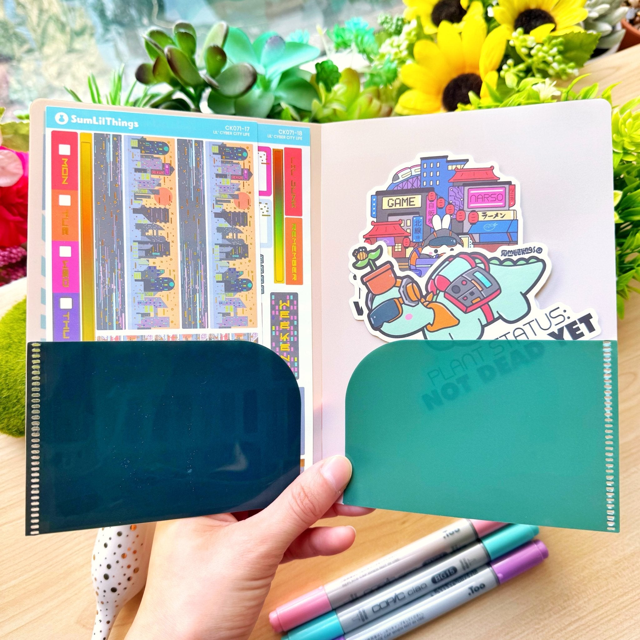 Sticker Folder - IV Boba Menu (B6 Size) - SumLilThings