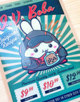 Sticker Folder - IV Boba Menu (B6 Size) - SumLilThings