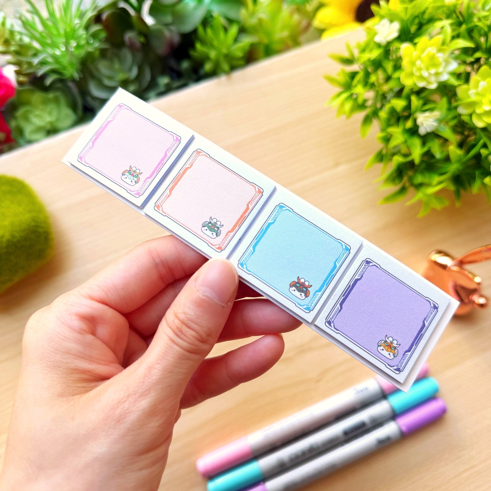 Sticky Note - Lil' Cyber City (Set of 4) - SumLilThings