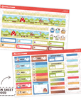 Vertical Kit - Lil' Pasture Pals (10 Pages) - Gold Foil
