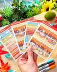 Vertical Kit - Lil' Fox Festival (10 Pages) - Holo Foil - SumLilThings