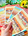 Vertical Kit - Lil' Fox Festival (10 Pages) - Holo Foil - SumLilThings
