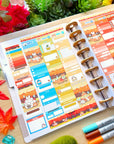Vertical Kit - Lil' Fox Festival (10 Pages) - Holo Foil - SumLilThings