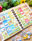 Vertical Kit - Lil' Pasture Pals (10 Pages) - Gold Foil - SumLilThings