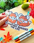 Vinyl Sticker - Adventure Buddies For Life - SumLilThings