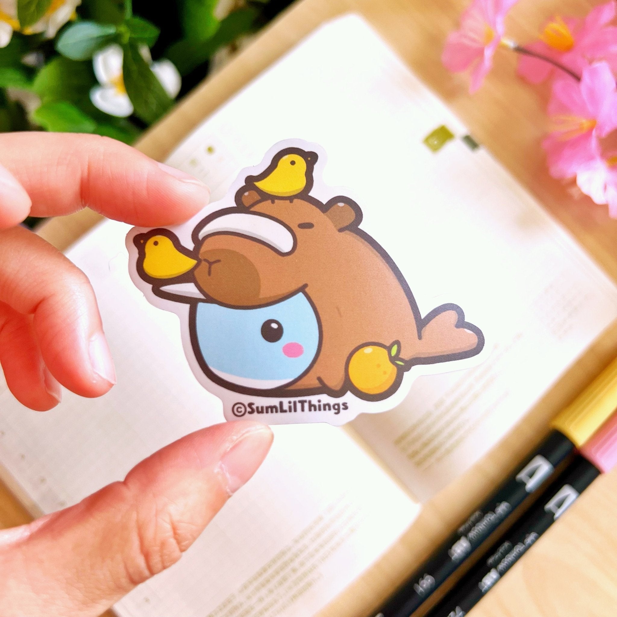 Vinyl Sticker - Capybara Narnar - SumLilThings
