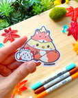 Vinyl Sticker - Chichi with Kitsune - SumLilThings