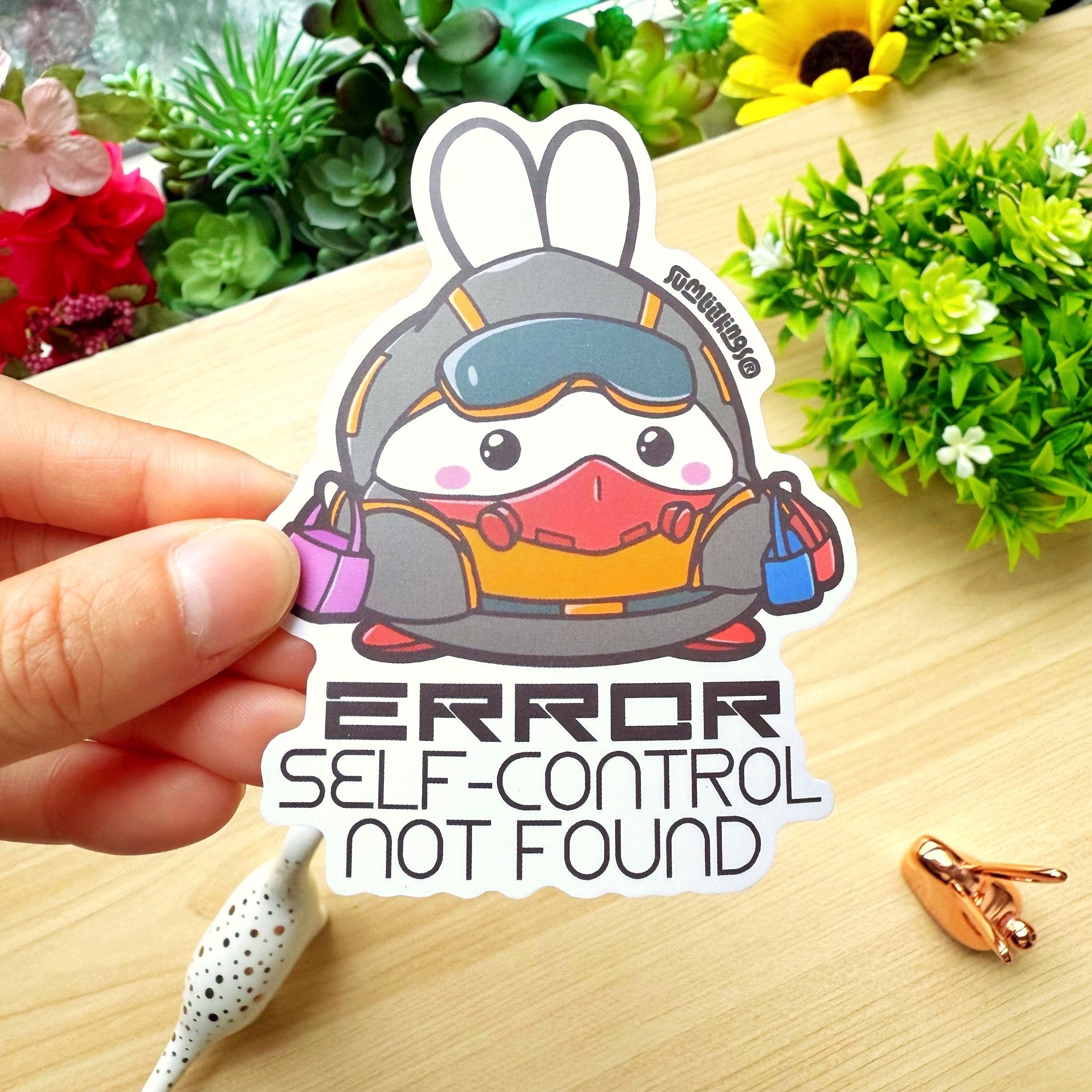Vinyl Sticker - Error Self - Control Not Found - SumLilThings
