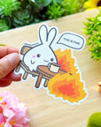Vinyl Sticker - Everything is Fine Lil - SumLilThings