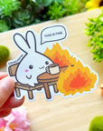 Vinyl Sticker - Everything is Fine Lil - SumLilThings