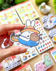 Vinyl Sticker - Lil with Chicken - SumLilThings