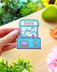 Vinyl Sticker - Narwhal Plushie Claw Machine - SumLilThings