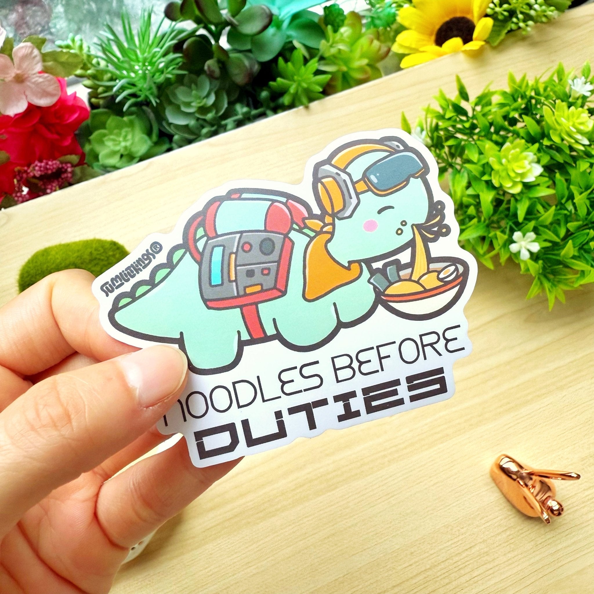 Vinyl Sticker - Noodles Before Duties - SumLilThings