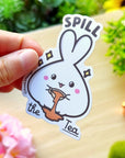 Vinyl Sticker - Spill the Tea - SumLilThings