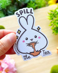 Vinyl Sticker - Spill the Tea - SumLilThings