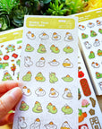 Washi Sticker - Snake Year Emotions - SumLilThings