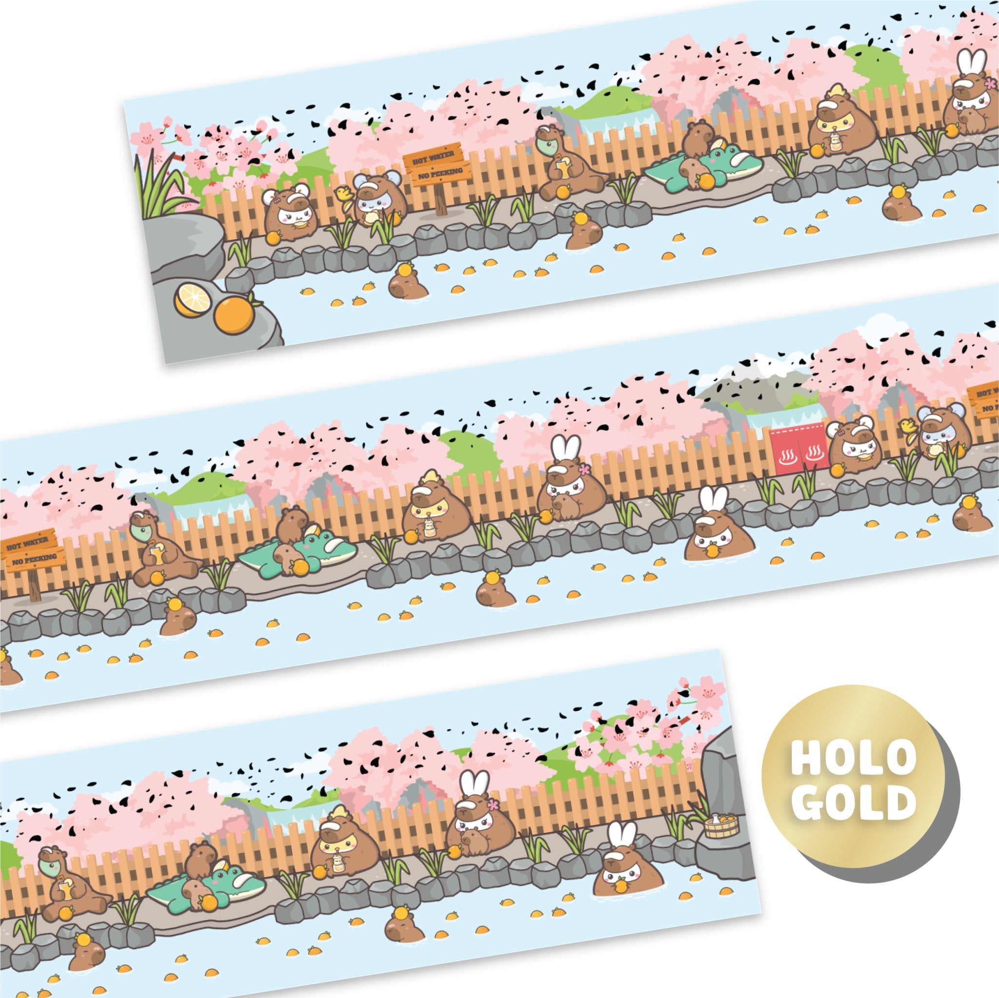 Washi Tape - Be Capy and Chill Collection - SumLilThings