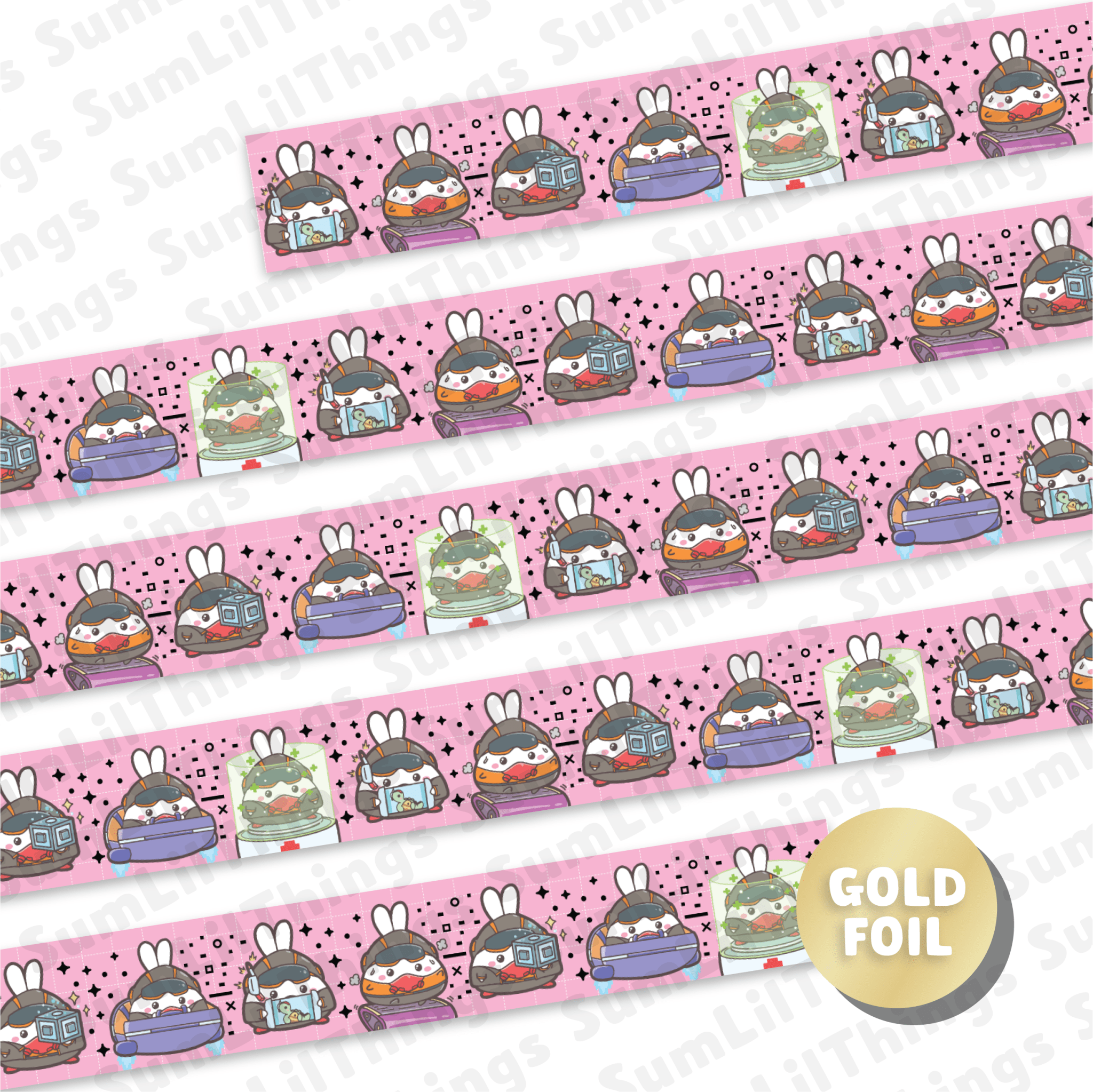 Washi Tape - Lil' Cyber City Life Collection - SumLilThings