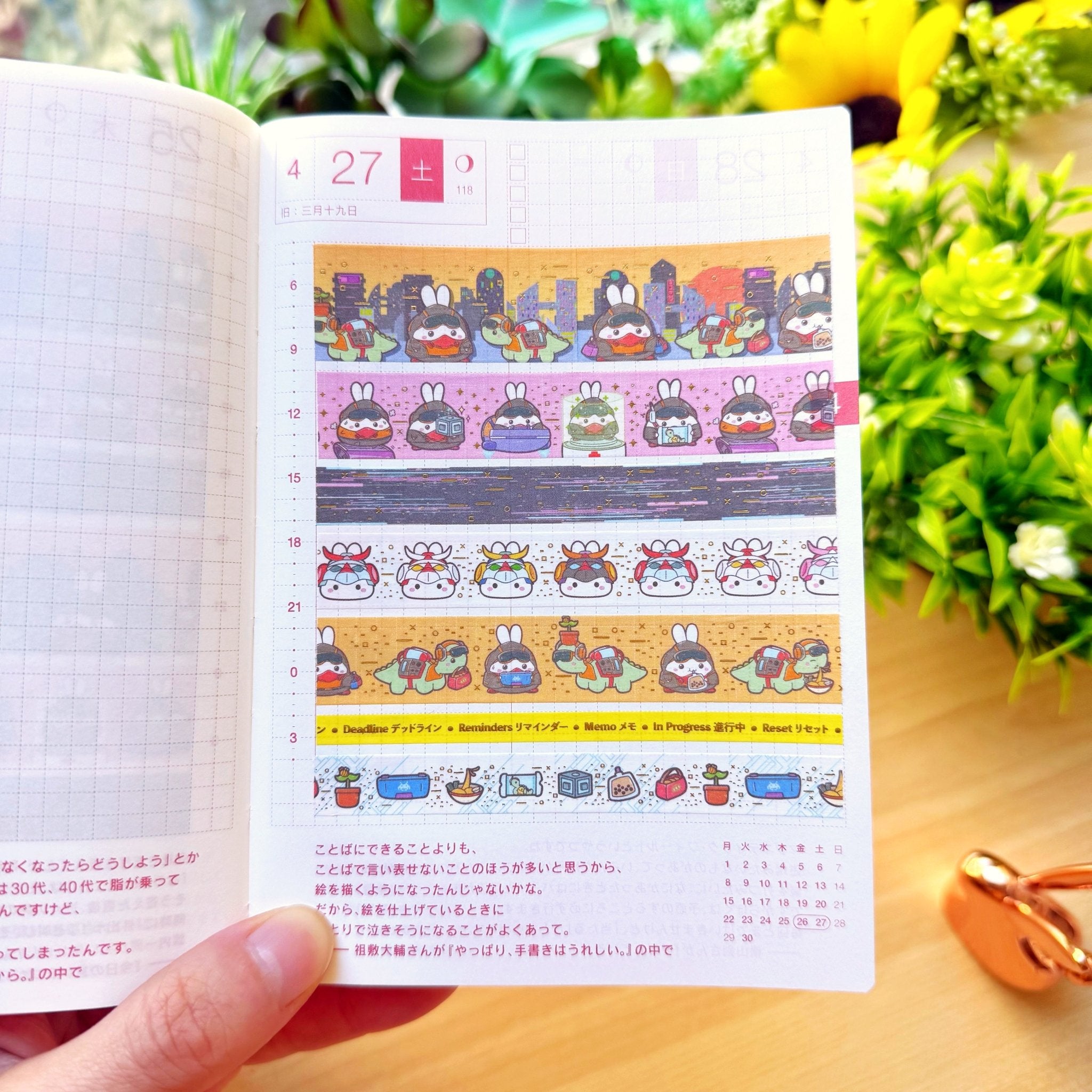Washi Tape - Lil' Cyber City Life Collection - SumLilThings
