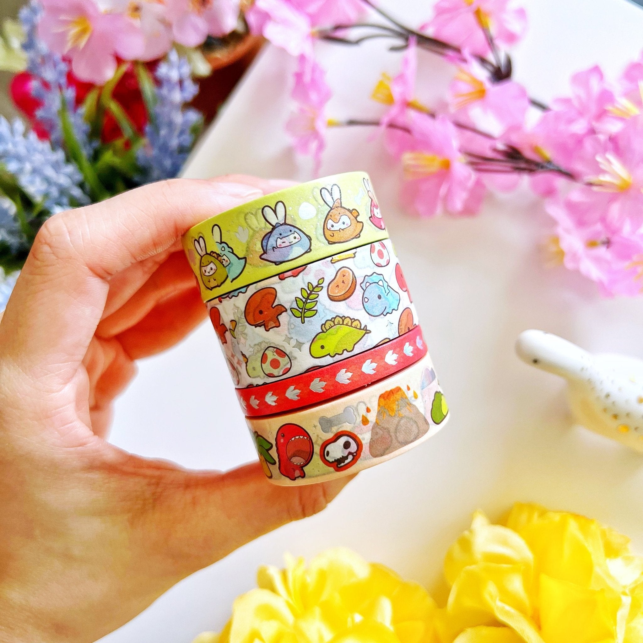 Washi Tape - Lil' Dino Picnic Collection - SumLilThings