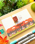 Wooden Stamp - What Did the Fox Say (20mm) - SumLilThings