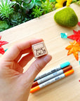 Wooden Stamp - What Did the Fox Say (20mm) - SumLilThings