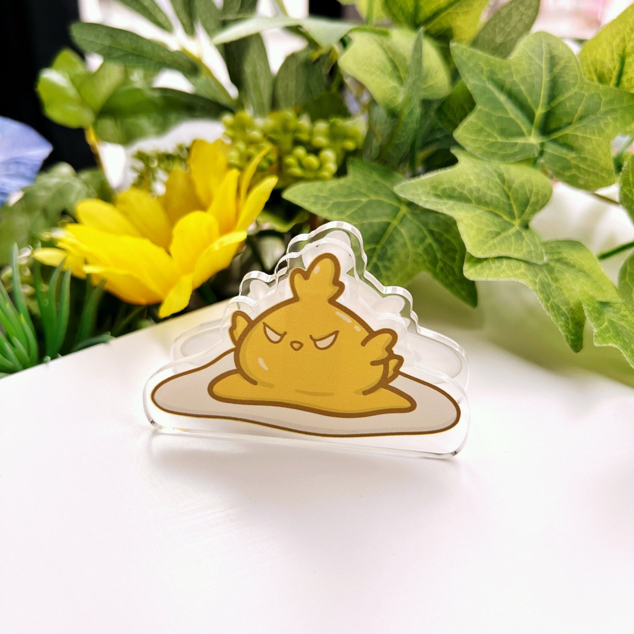 Acrylic Clip - Angry Chichi Sunny Side-Up - SumLilThings