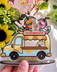 Acrylic Note Holder - Chichi's Smoothie Truck - SumLilThings