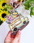 Acrylic Note Holder - Chichi's Smoothie Truck - SumLilThings