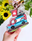 Acrylic Note Holder - Narnar's Sushi Truck - SumLilThings