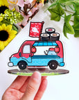 Acrylic Note Holder - Narnar's Sushi Truck - SumLilThings