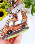 Acrylic Note Holder - Nohnoh's Honey Truck - SumLilThings