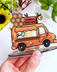 Acrylic Note Holder - Nohnoh's Honey Truck - SumLilThings