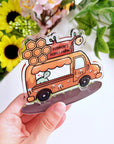 Acrylic Note Holder - Nohnoh's Honey Truck - SumLilThings