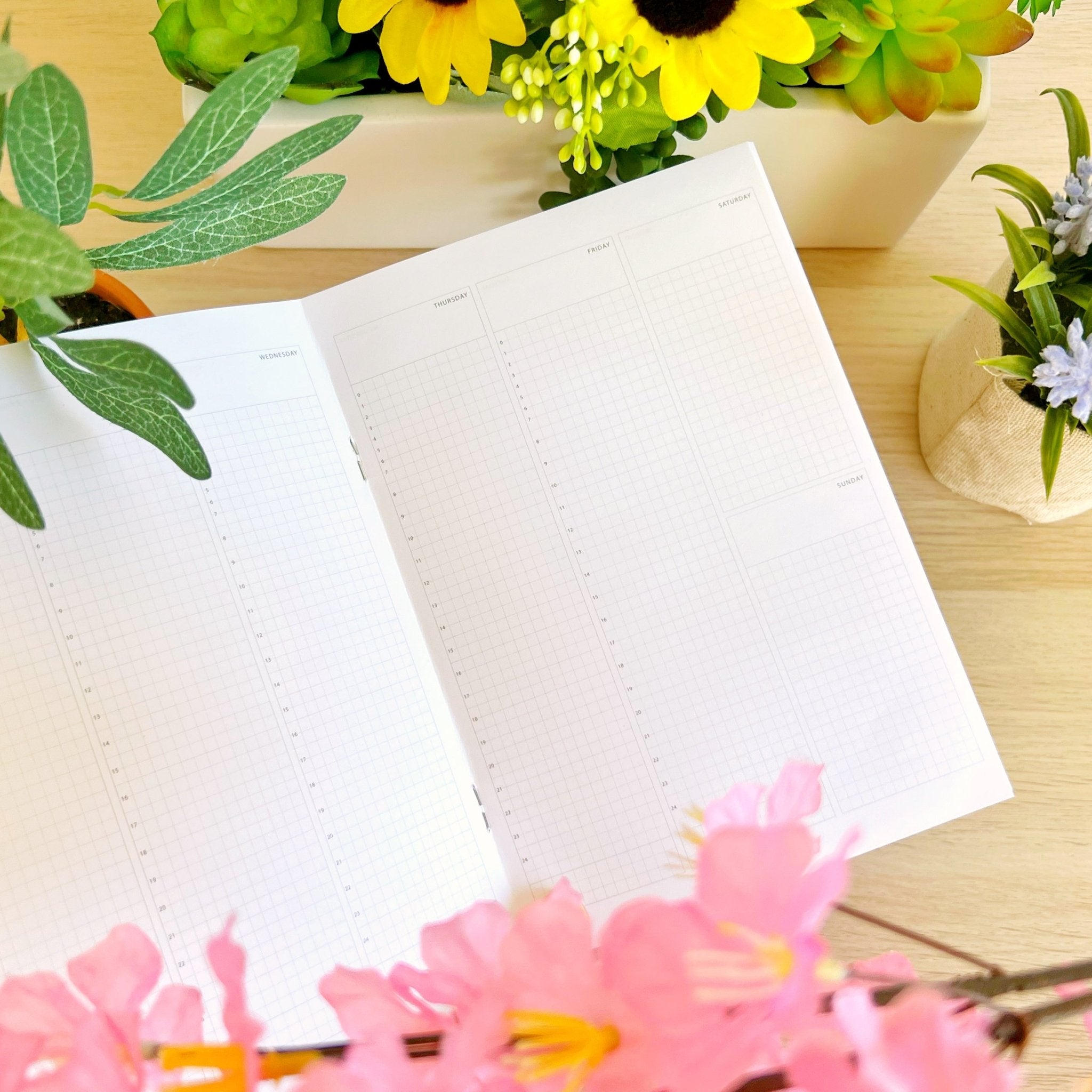 B6 Planner - Lil' Onesies Party - Undated 6-Month Weekly - SumLilThings
