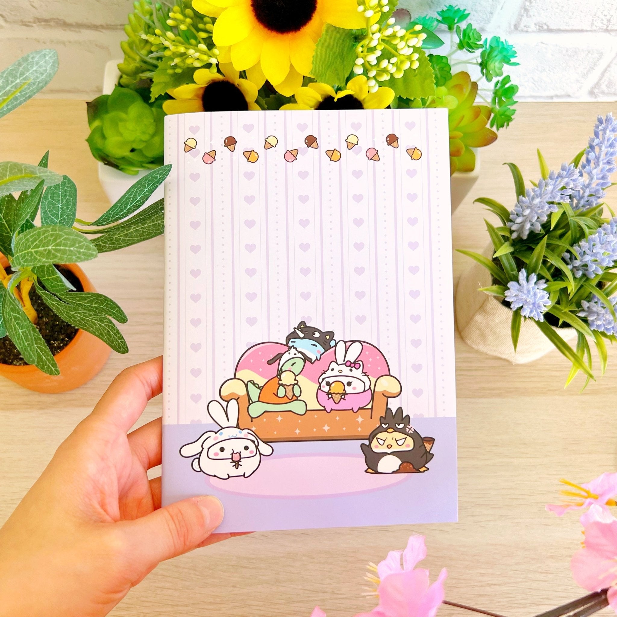 B6 Planner - Lil' Onesies Party - Undated 6-Month Weekly - SumLilThings