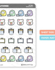 Binge Watch/TV Stickers - SumLilThings
