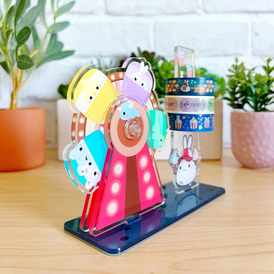 Carnival Night with Spinning Ferris Wheel Washi Tower® - SumLilThings