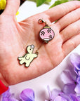 Charm - Dangling Nohnoh with Sakura Lantern - SumLilThings