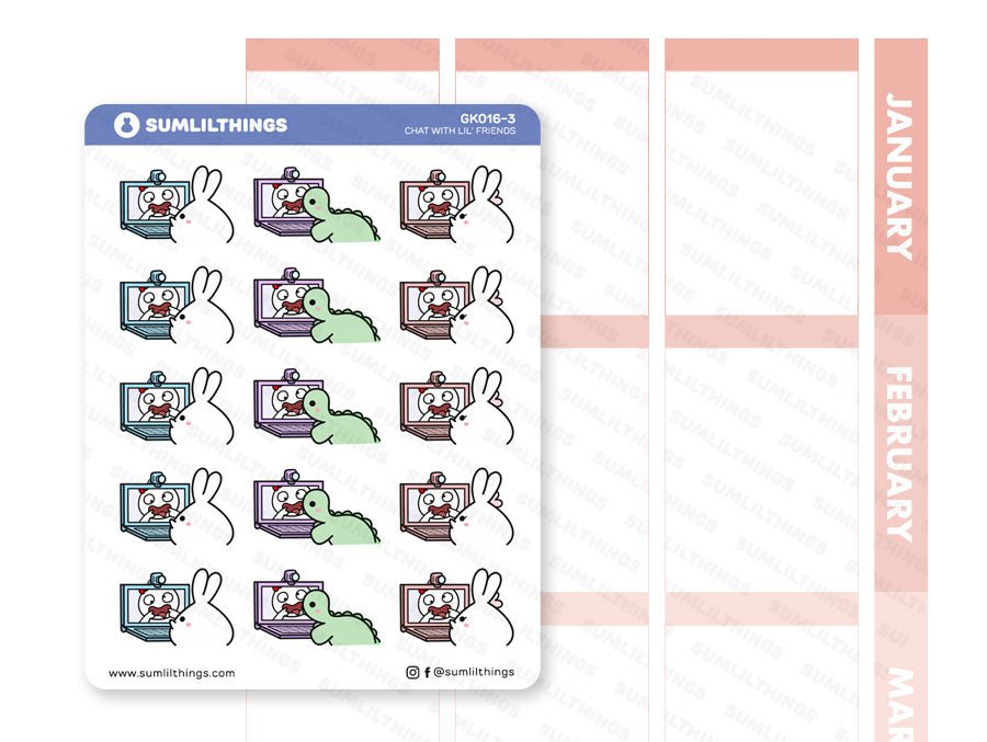 Chat with Lil' Friends // SLT x OMWL Stickers - SumLilThings