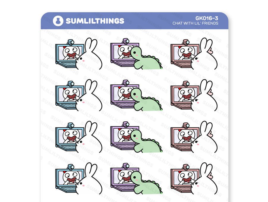 Chat with Lil' Friends // SLT x OMWL Stickers - SumLilThings