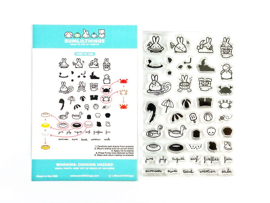 Clear Stamp - Summer Time - SumLilThings