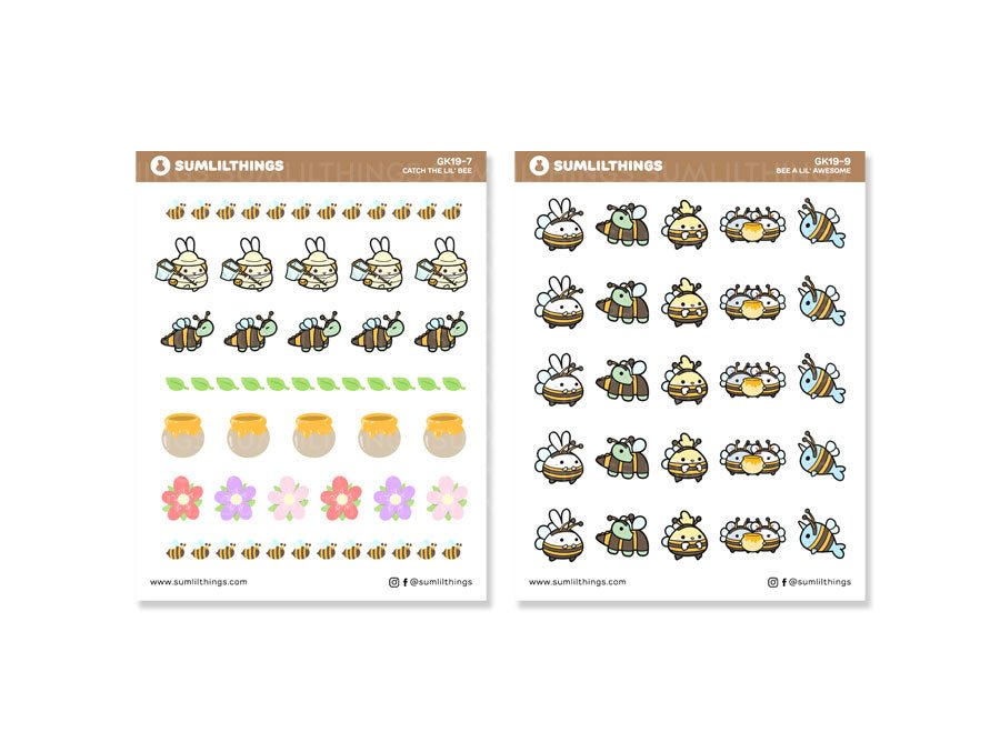 Decorative Kit - Bee Awesome (4 Pages) - SumLilThings