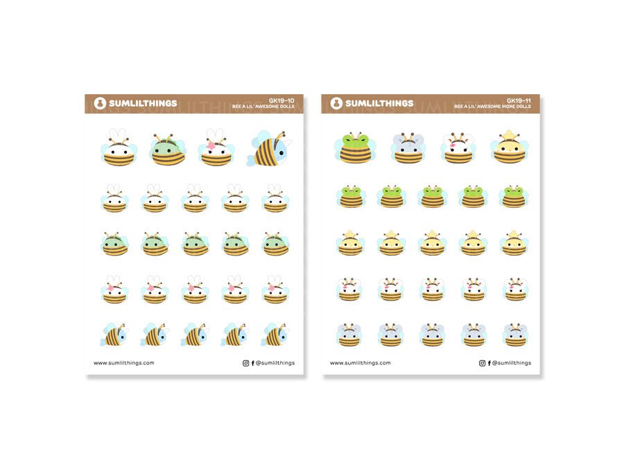 Decorative Kit - Bee Awesome (4 Pages) - SumLilThings